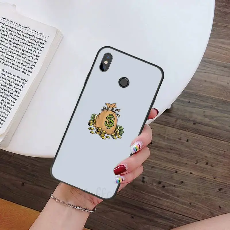 

Dollar Monopoly rich Phone Case For xiaomi redmi 9 9a 8 8a 7 7a k30 k30pro k20 k20pro mi 9 9t 9se 10 10pro 10lite coque