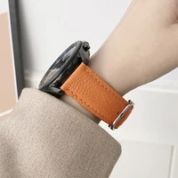 22mm watch band for huawei watch 3 pro gt 2e wrist strap leather watchband for samsung galaxy watch3 amazfit gtrpace bracelet