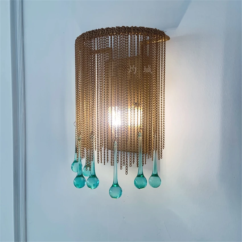 Американские Настенные светильники в стиле ретро современные роскошные