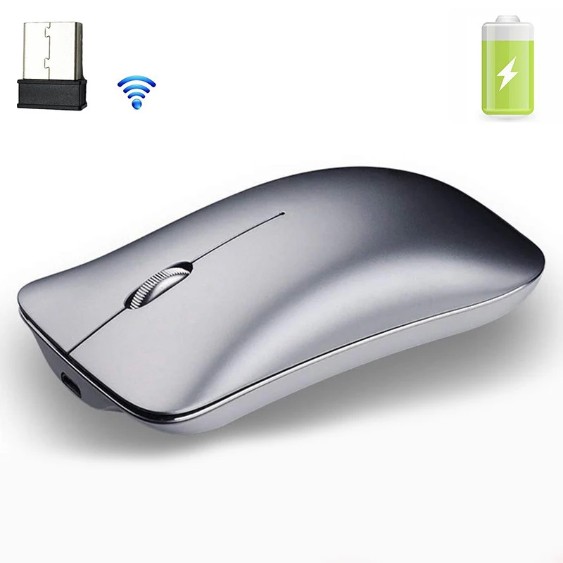 Беспроводная 2 4G + Bluetooth-совместимая сверхтонкая перезаряжаемая портативная