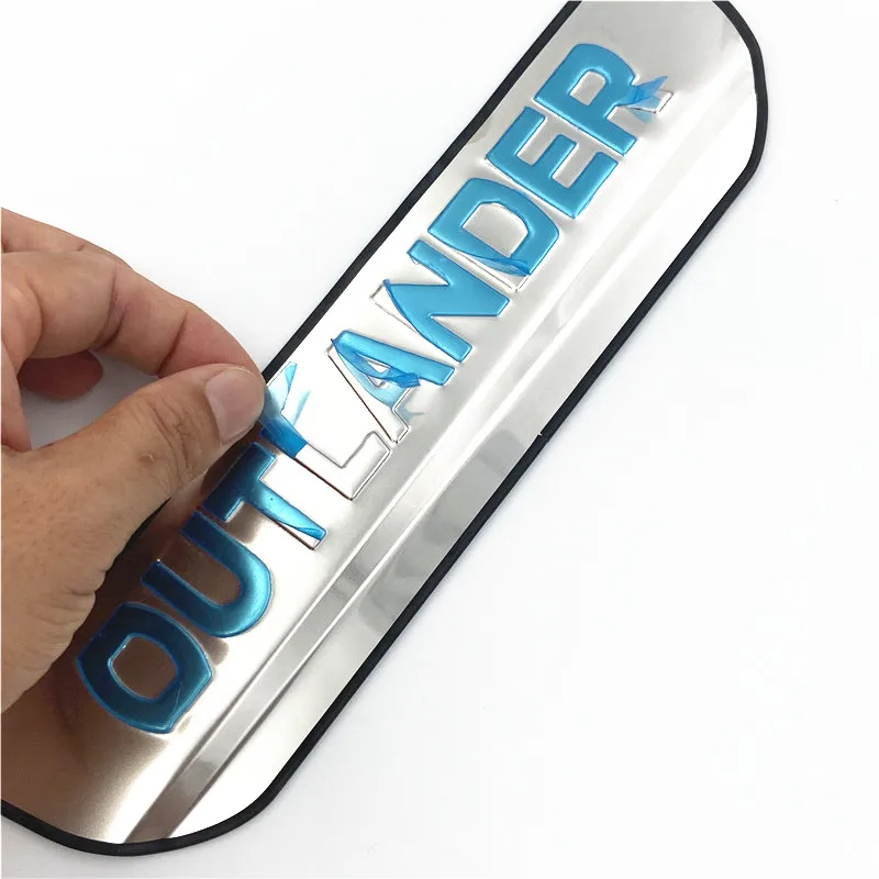 Автомобильные аксессуары накладка на боковую дверь из нержавеющей стали