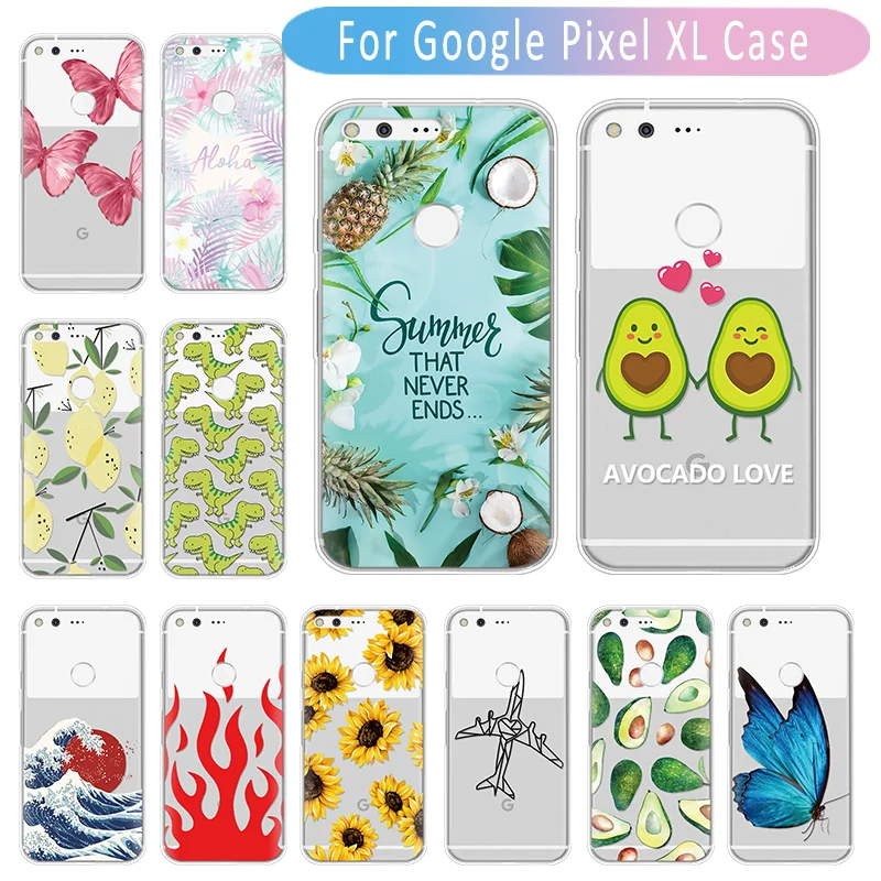 Для Google Pixel XL чехол для телефона на бампер etui coque Силиконовый ТПУ Мягкая полная