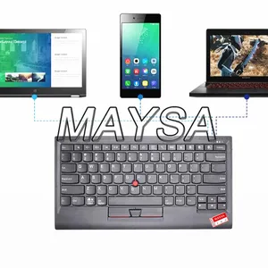 4x30k12182 for lenovo thinkpad keyboard support window android ios multi connect with trackpoint us english free global shipping