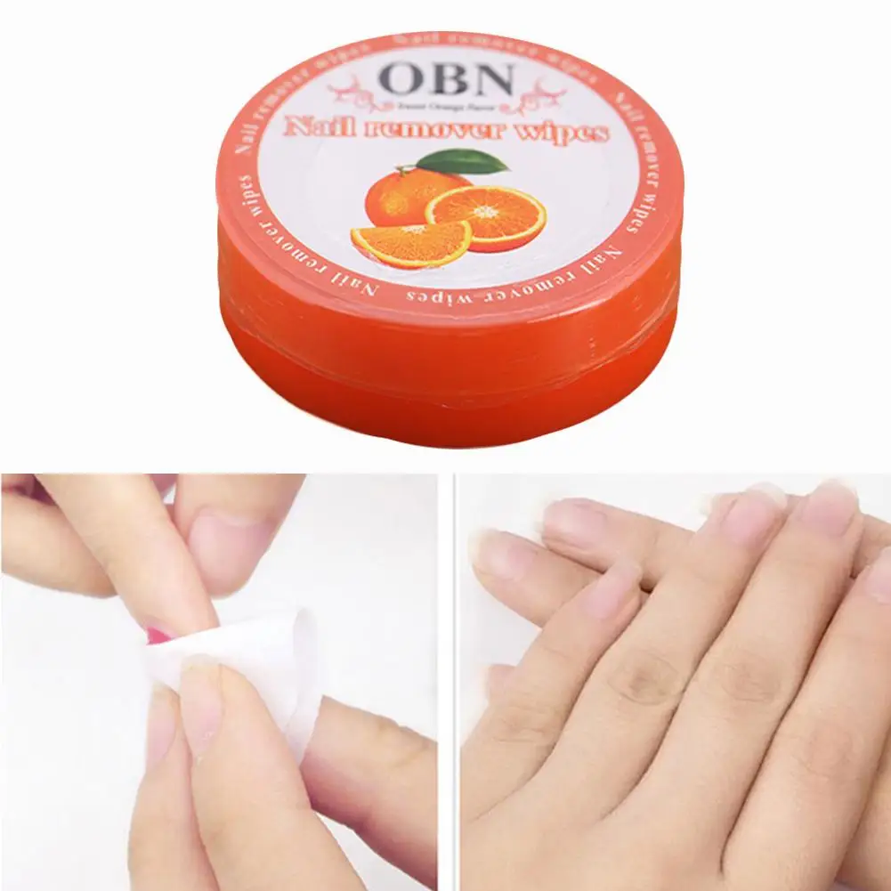 Одноразовые фруктовые влажные салфетки для макияжа ногтей чистые бумажные