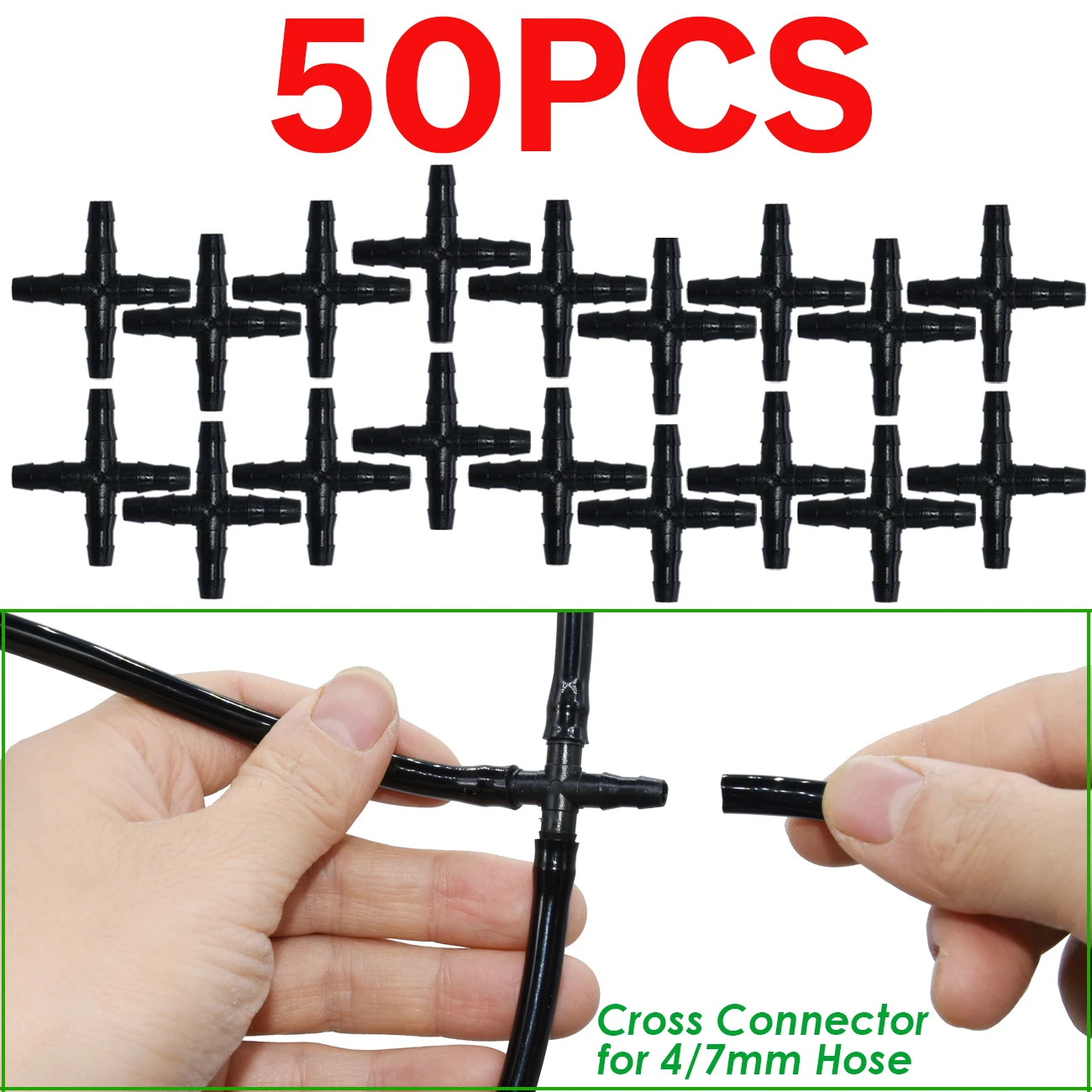 

Пластиковые соединители KESLA для садового водопровода