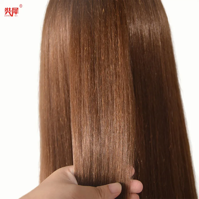 Высококлассный Профессиональный манекен голова с плечом Средний коричневый