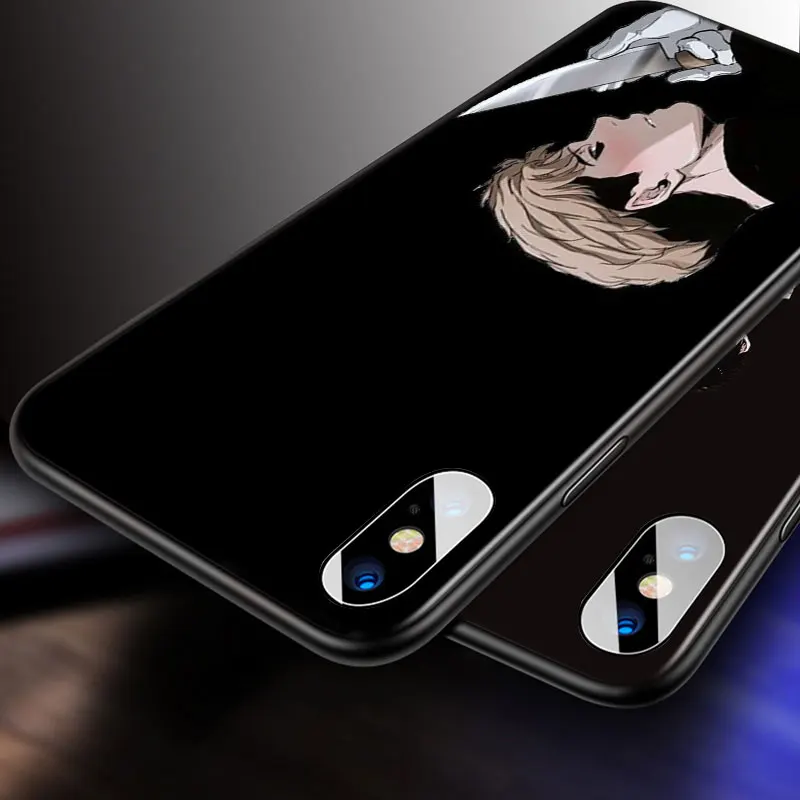 

Killing Stalking For Apple iPhone 12 11 Pro Max mini XS Max XR X 8 7 6 6S Plus 5S SE 2020 Soft Black Phone Case