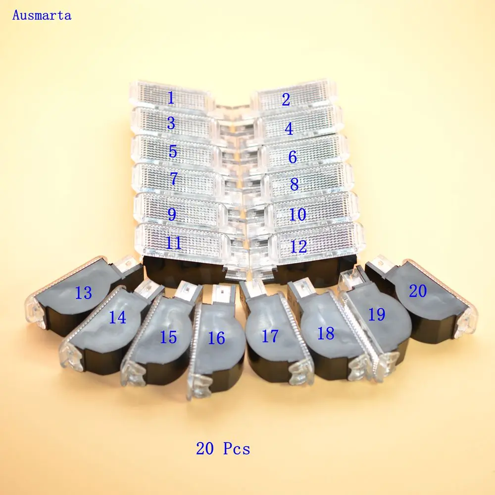 20 шт. OEM комплект автозапчастей новые сигнальные огни для дверей A3 A4 A5 A6 A7 A8 Q3 Q5 8KD 947