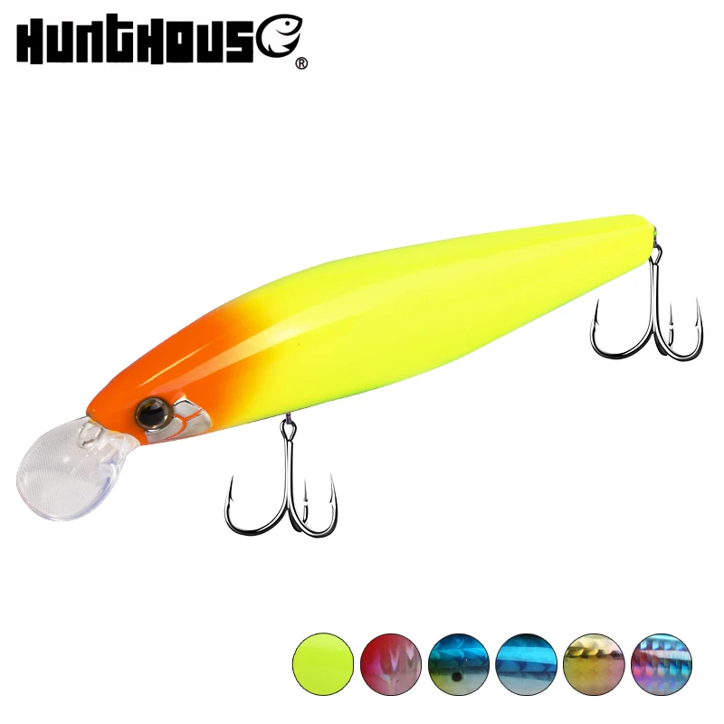 Hunthouse Minnow тонущие рыболовные наживки из вольфрама вес слайдер Система 99 мм 17g