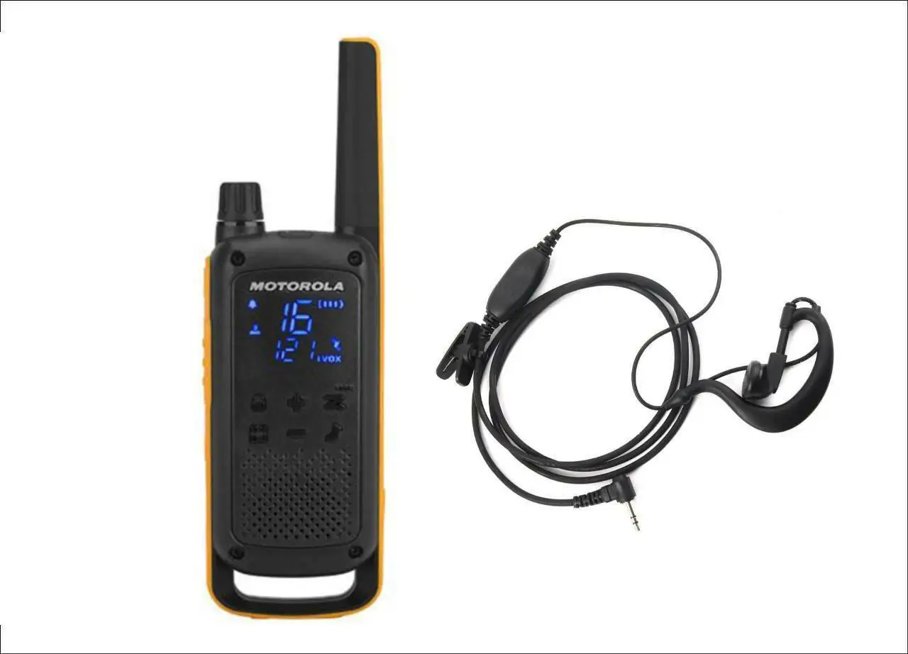 

Рация Motorola Tlkr T82 с гарнитурой-Включает 1 рацию + 1 гарнитуру