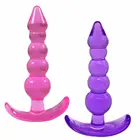 Анальные шарики для женщин и мужчин, Силиконовые анальные шарики, Анальная пробка, кольцо, игра, секс-игрушка для взрослых