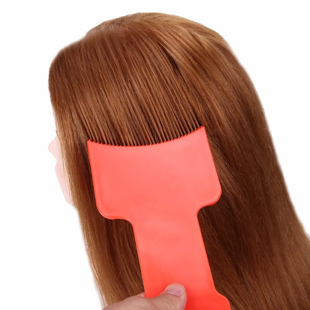 Professional Hairdressing Hair Applicator Brush Dispensing Salon Coloring Dyeing Pick Color Board Fashion | Красота и здоровье