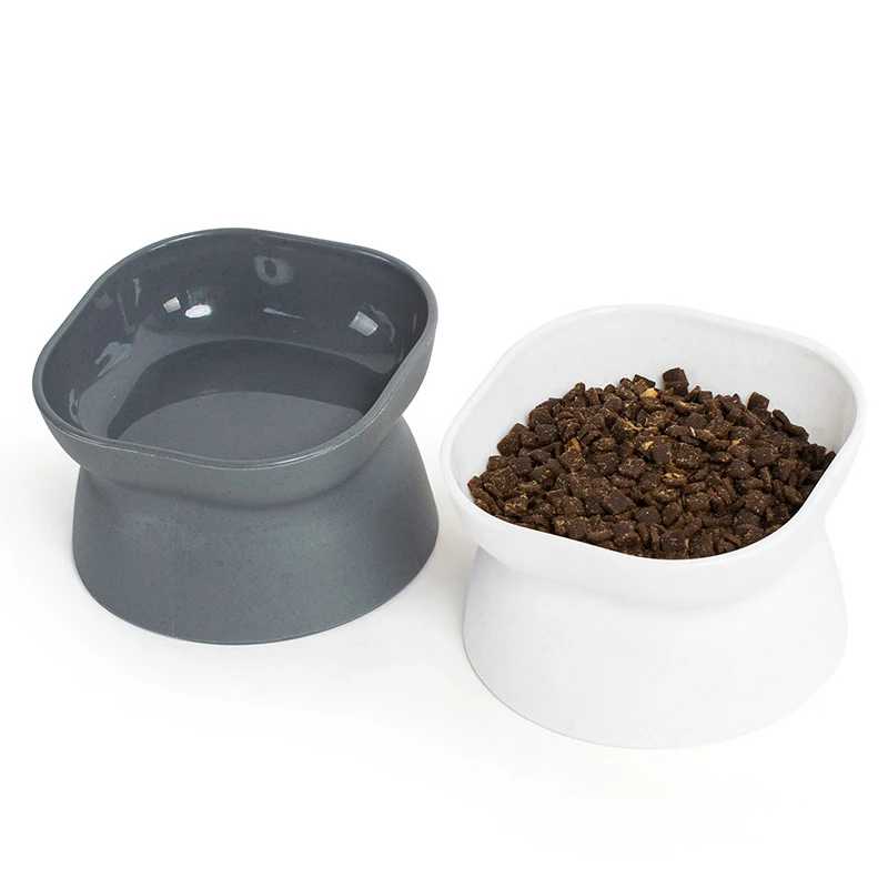 

Elevated Cat Food Bowl Dog Feeder Pet Feeding Water Bowl Non-slip Puppy Kitten Feeders Drinking Dish Pet Accessories