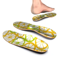 eva material non slip breathable orthopedic arch support insole for flat feet orthotic inserts memory foam full length