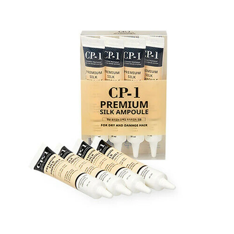 CP 1 Премиум шелковая ампула 20 мл против выпадения волос кондиционер кератиновая