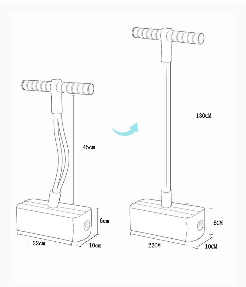new 2 0 foam kids pogo stick jumper sports games children toys for boys girls outdoor playset fun fitness equipment sensory toys free global shipping