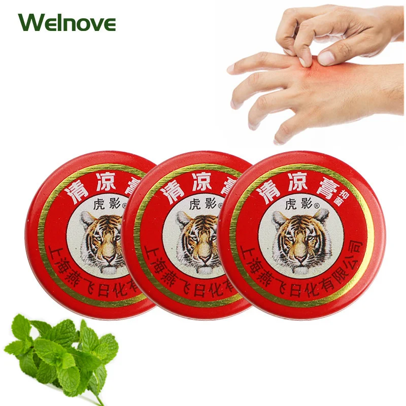 

1pcs Tiger Balm Ointment Oil Muscle Back Neck Relieving Headache Pain Relief Summer Cooling Mint Chinese Anti-Itch Body Cream