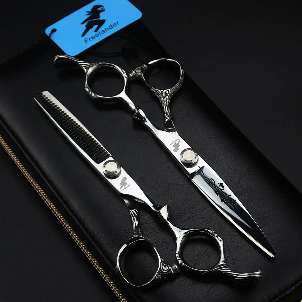 Хорошо заточенные японские 6 дюймов Парикмахерские ножницы для стрижки волос