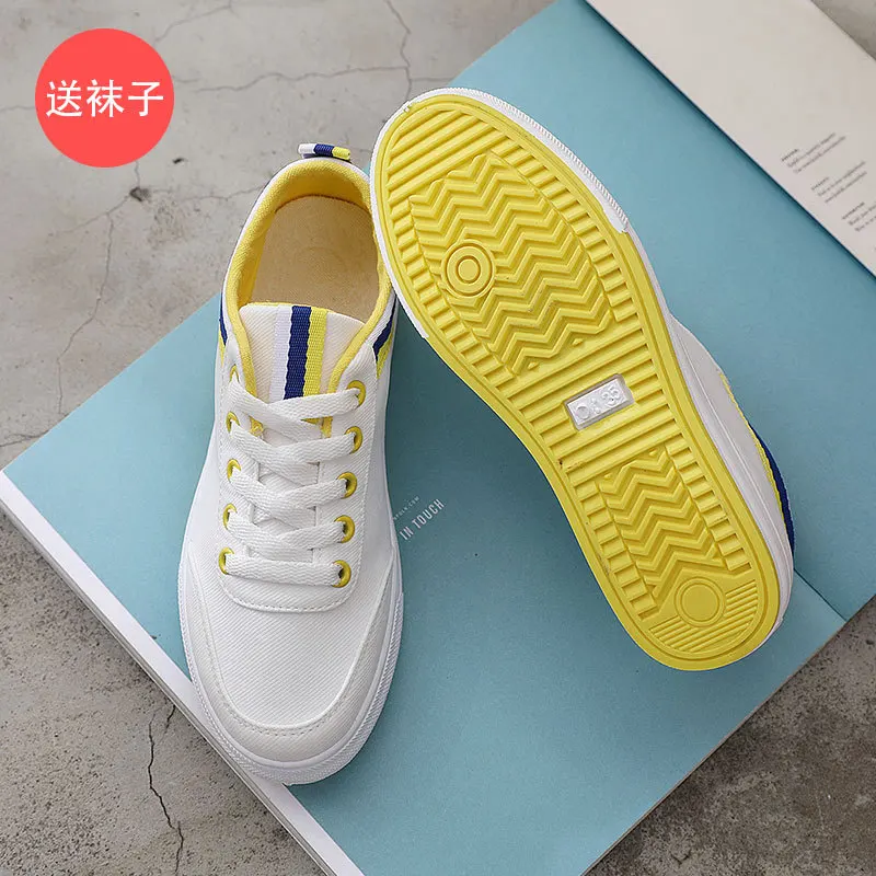 Новинка весна осень 2020 женские туфли с вулканизированной подошвой