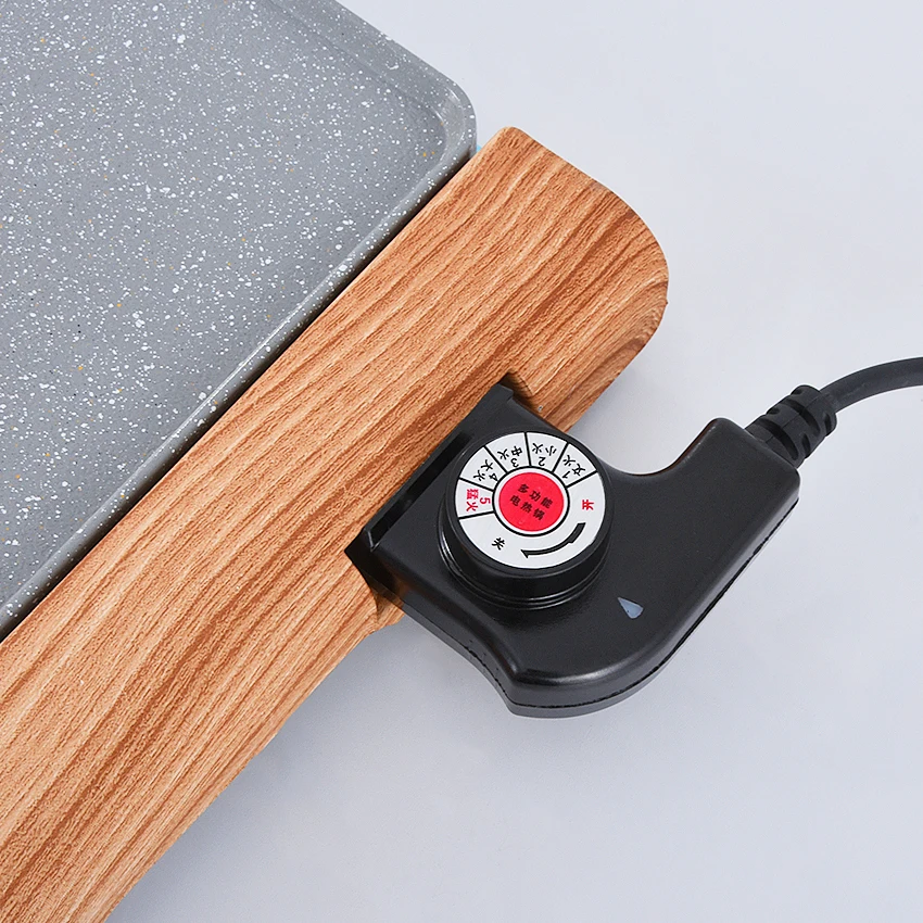 Новый электрический гриль JP 52 бытовой бездымный теппаняки антипригарная