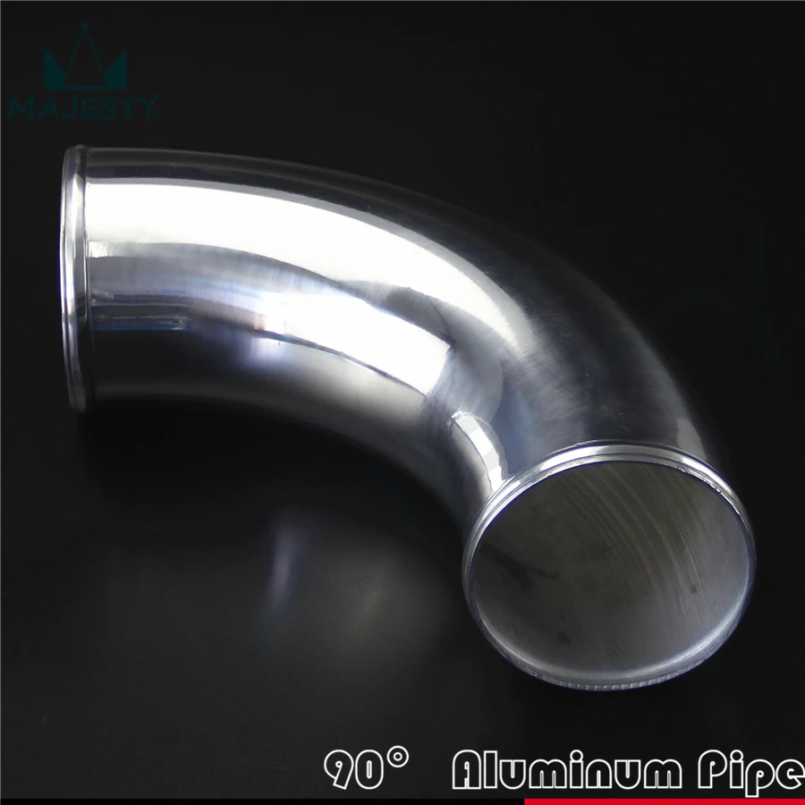 Алюминиевый шланг 76 мм 3 0 дюйма 90 градусов турбо интеркулер труба Трубопровод