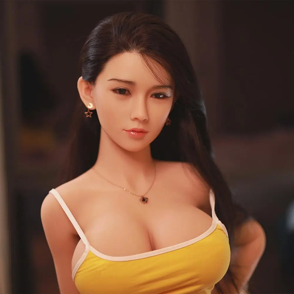 JYDoll 161 см 5 футов 28 силиконовая голова и имплантированные волосы Винни секс-Кукла