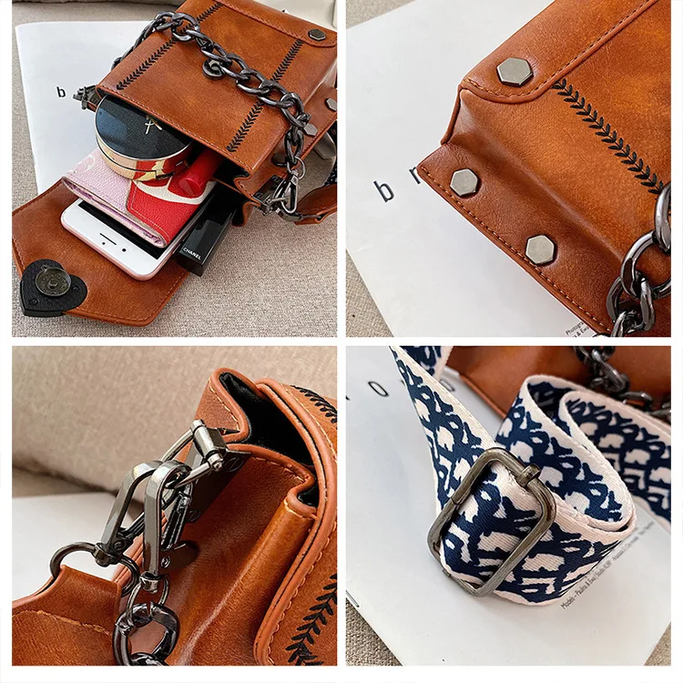 

Bags Women's 2020 New Korean Trend Mobile Phone Bag Pu Women's Bag Shoulder Bag Women's Messenger Bag