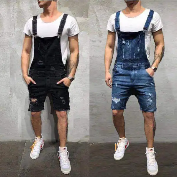 

2021 men s fashion condole denim trousers torn jeans shorts