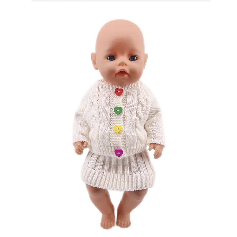 LUCKDOLL 6 стилей 3 набора различных стилей подходит 18 дюймов Американский 43 см детская кукла одежда аксессуары, игрушки для девочек, поколение, подарок