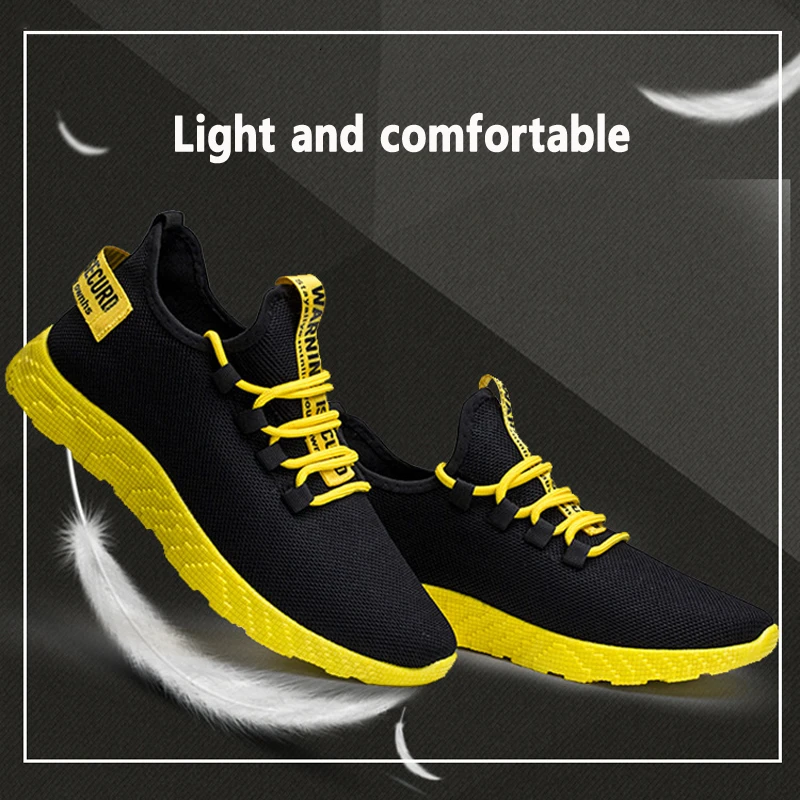 Кроссовки мужские сетчатые для бега мягкие дышащие кеды светильник ная обувь