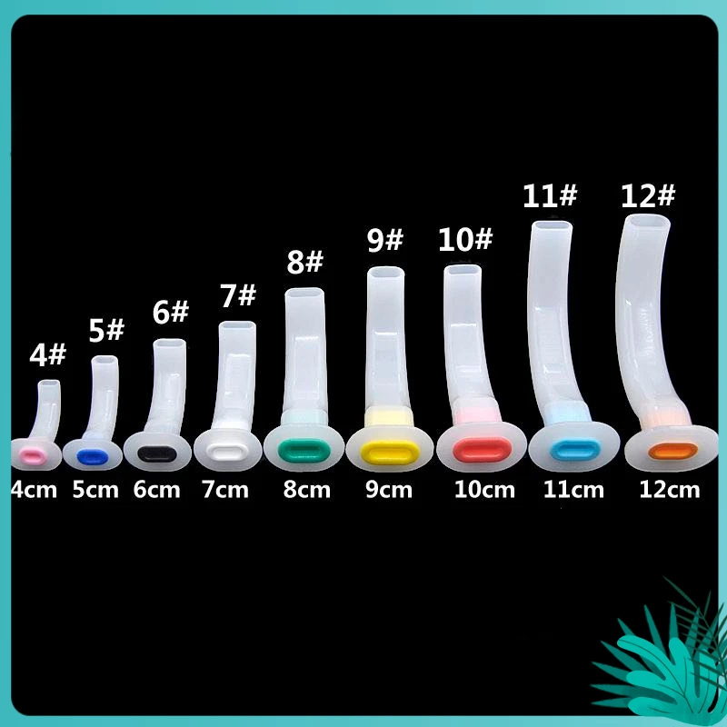 

8 шт./лот Oropharyngeal Nasopharyngeal медицинская трубка для дыхательных путей Oropharyngeal, ларингеальная маска для оказания первой помощи