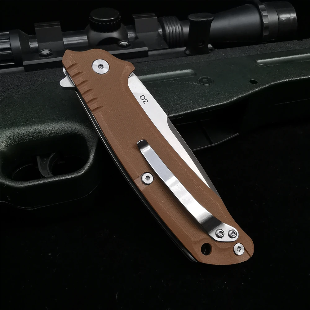 Нож DOOM BLADE D2 лезвие из высококачественной нержавеющей стали рукоятка G10 острый и