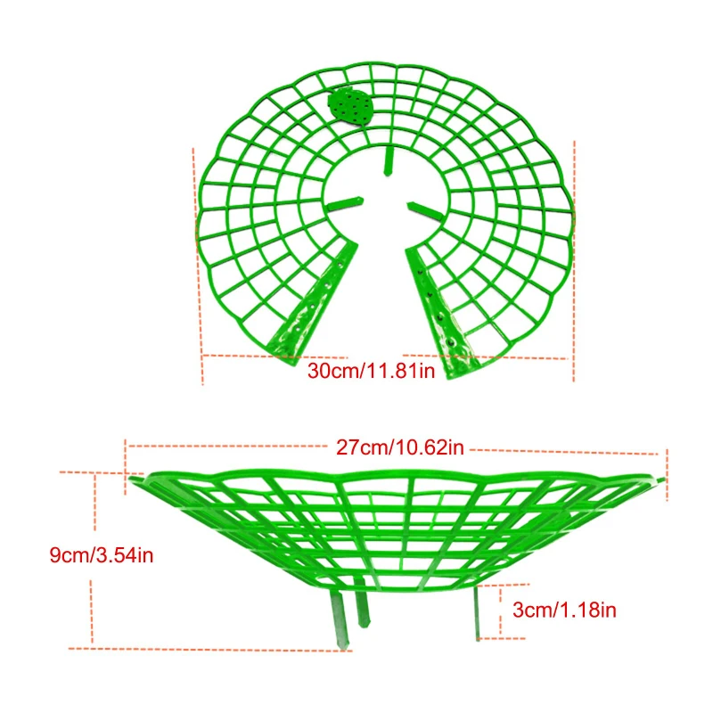 

5/10/20 PCS Strawberry Stand Frame Holder Balcony Planting Rack Fruit Support Plant Flower Climbing Vine Pillar Gardening Stand