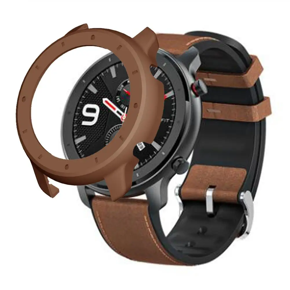 Смарт часы защитный чехол для Huami AMAZFIT GTR 47 мм оболочка силиконовая рамка защитные