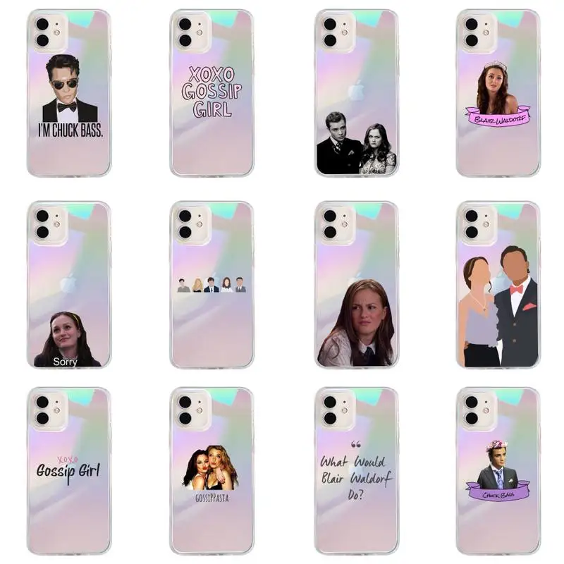 

Girl Love Best Friends Phone Case for iPhone huawei P 7 8 9 11 12 10 30 40 S X XS XR MINI Pro Max Plus laser Transparent Glitter