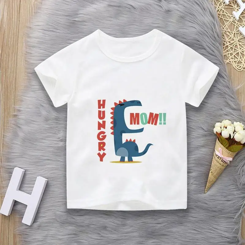 

Kids Shirts T-shirt For Children's Children Girls Boys A Boy Shirt Child Kid's Dinosaur Kid Cotton Cartoon Tops Clothing Clothes