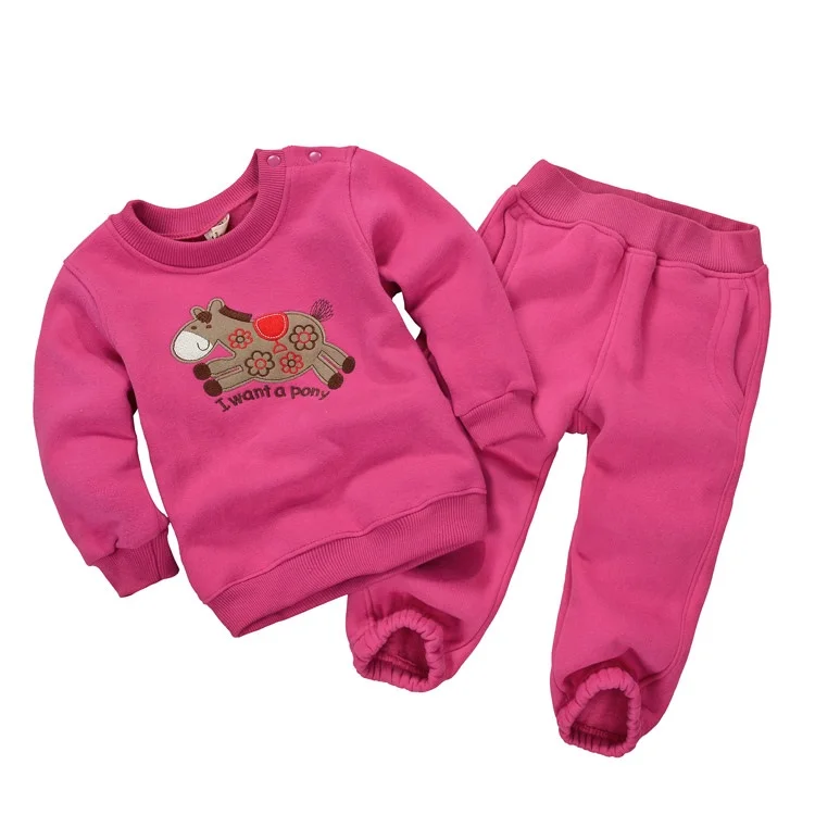 

Spring Autumn Girls Clothes Set Cartoon Embroidery Boys Sports Suit 1-5 Years Kids Tracksuit Baby Girls Sweatshirt Pants Outfit