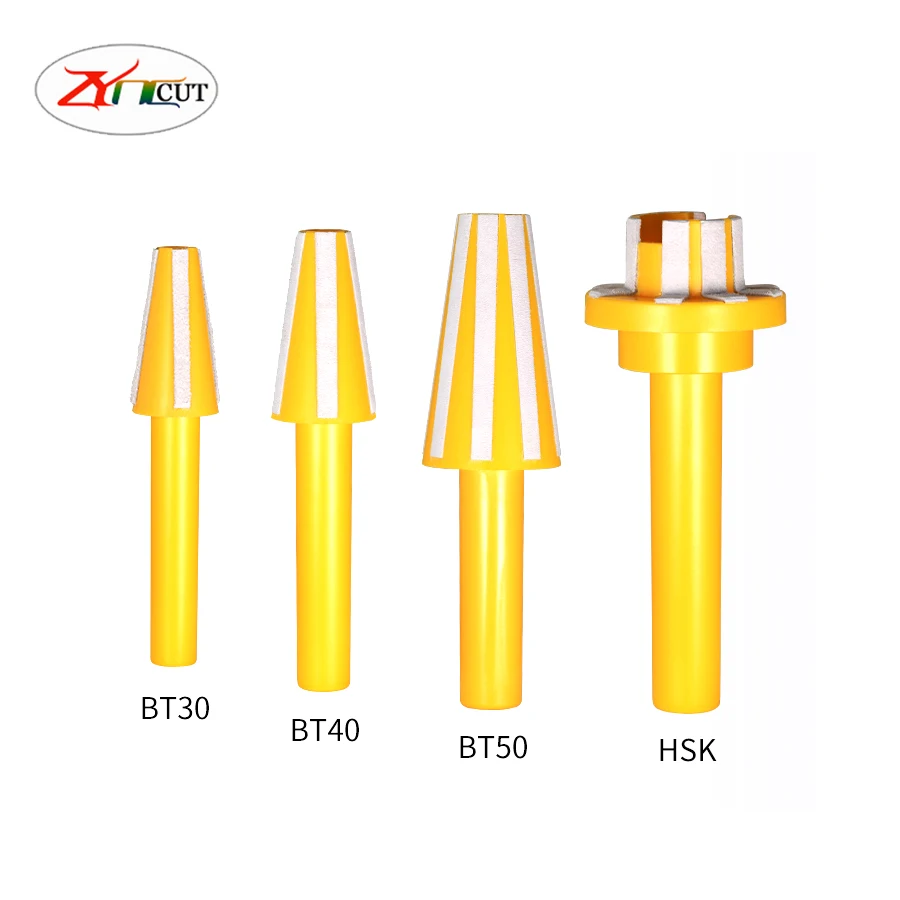 Тестовый стержень BT30 BT40 BT50 HSK50A HSK63A шпиндель станка с ЧПУ для фрикционов 7:24 длина