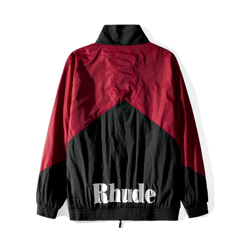 RHUDE куртка мужская 1:1 лучшее качество MA 1 бомбер пальто летная сила пилот Модная