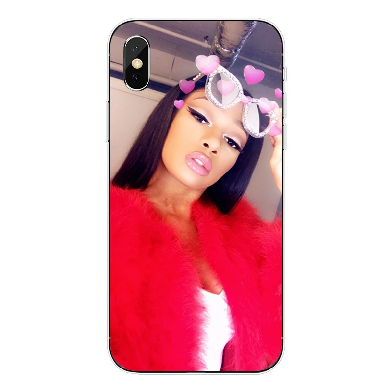 Мягкий силиконовый чехол для телефона Megan thee stallion Rapper iPhone 11 Pro MAX 2019 6 7 8Plus SE 5S X XS XR |