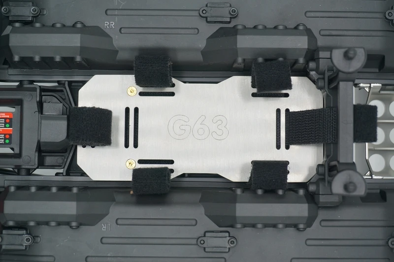 TRX 6 6X6 G63 аккумуляторный отсек из нержавеющей стали|Детали и аксессуары| |
