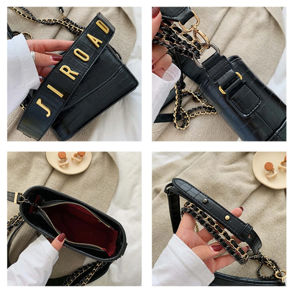 Женская сумка с цепочкой модная маленькая сумка-мессенджер ароматным узором