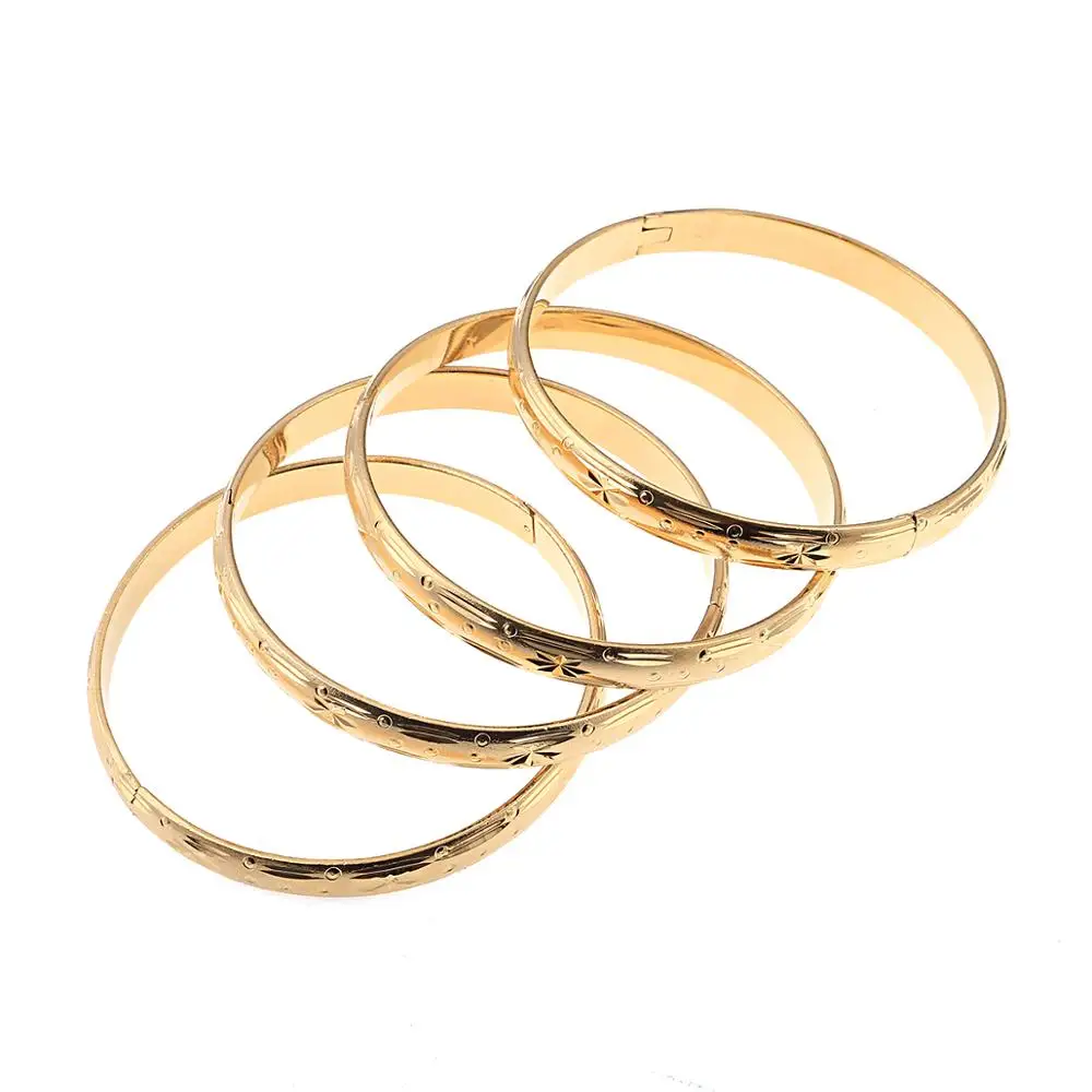 4 шт. женский и мужской браслет золотого цвета|Браслеты| |