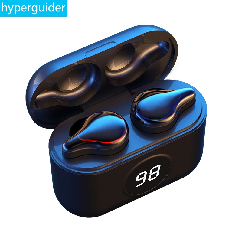 Наушники hyperguide TWS с низкой задержкой беспроводная гарнитура для игр Bluetooth 5 0