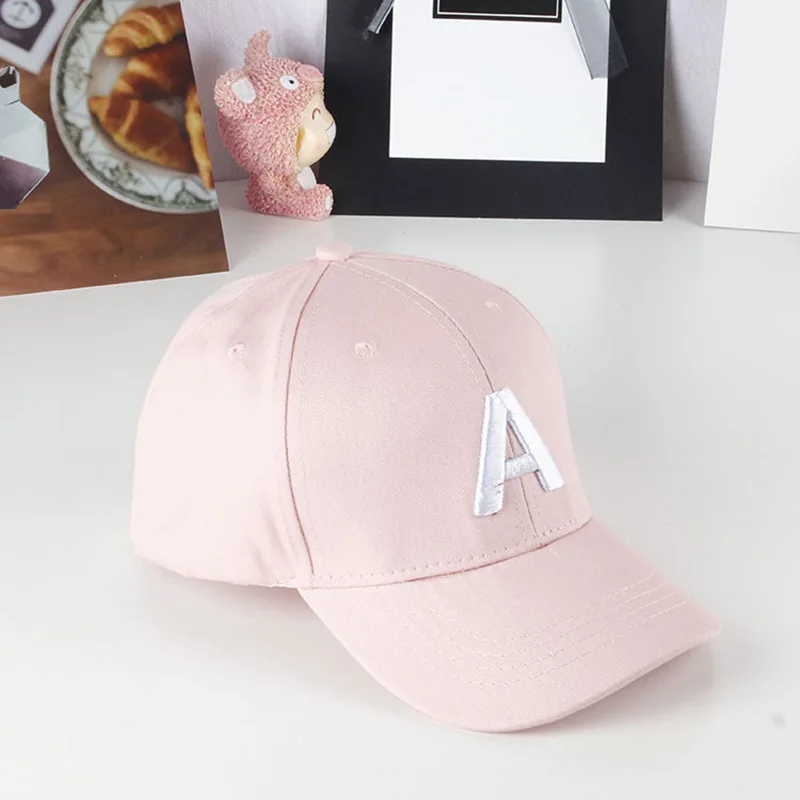 Новая детская бейсболка с вышитыми буквами летние шляпы солнцезащитные для