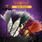 Украшение на Хэллоуин ведьма Летающая бромпад для вечерние танцевальный костюм реквизит наряд метла украшение Хэллоуин карнавальные принадлежности # p3