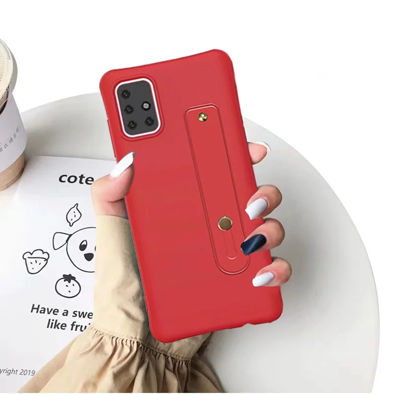 Чехол с держателем чехол для Iphone 6 6s 7 8 plus X XS Max XR Мягкий Роскошный силиконовый iphone