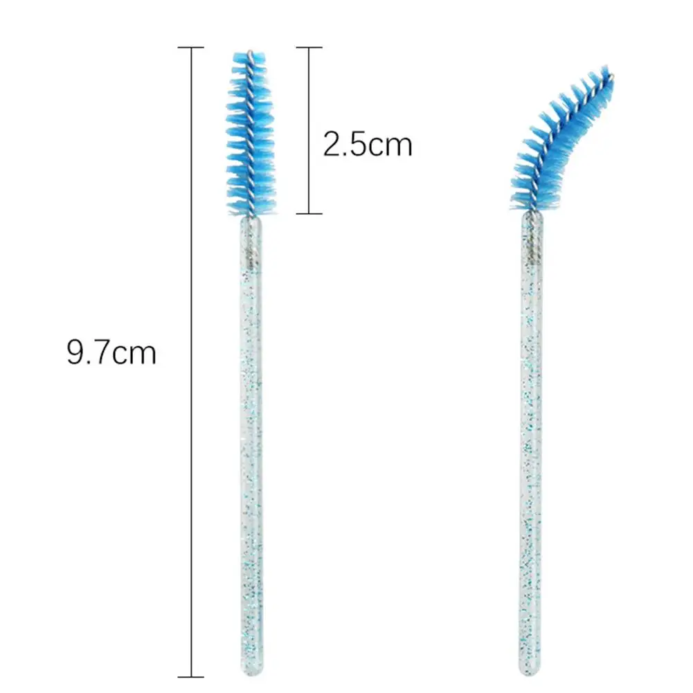 50 шт./компл. искусственные кисти для туши ресниц палочки аппликатор Прививка