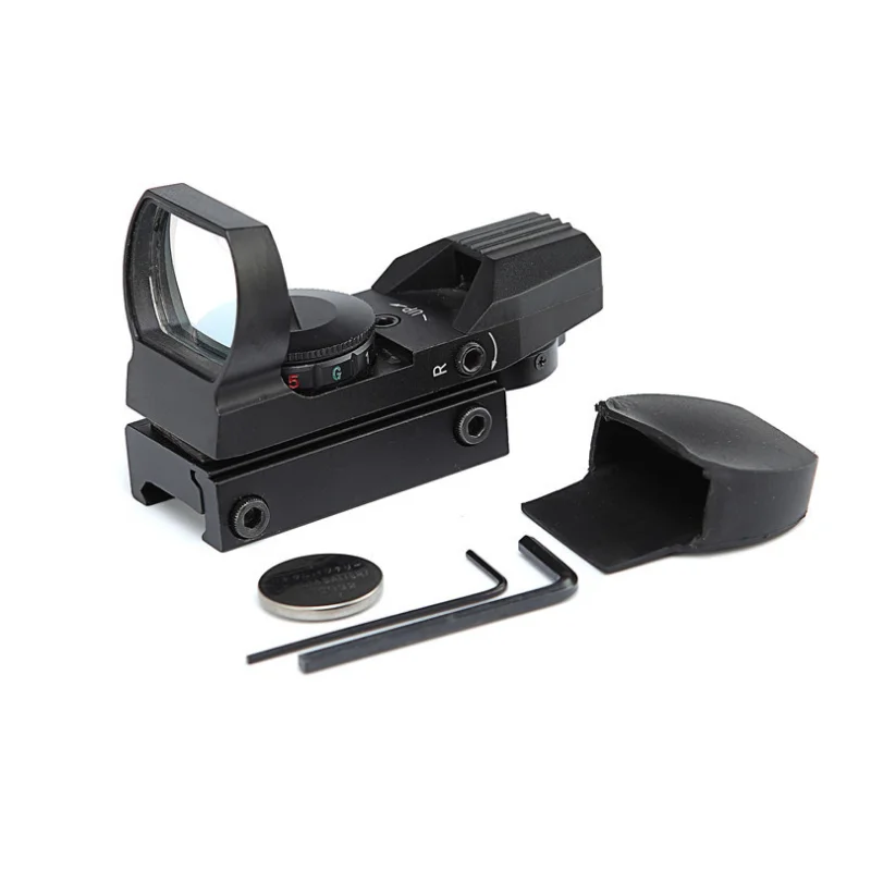 Riflescope11mm20mm rail sight охотничий оптический голографический красный точечный прицел