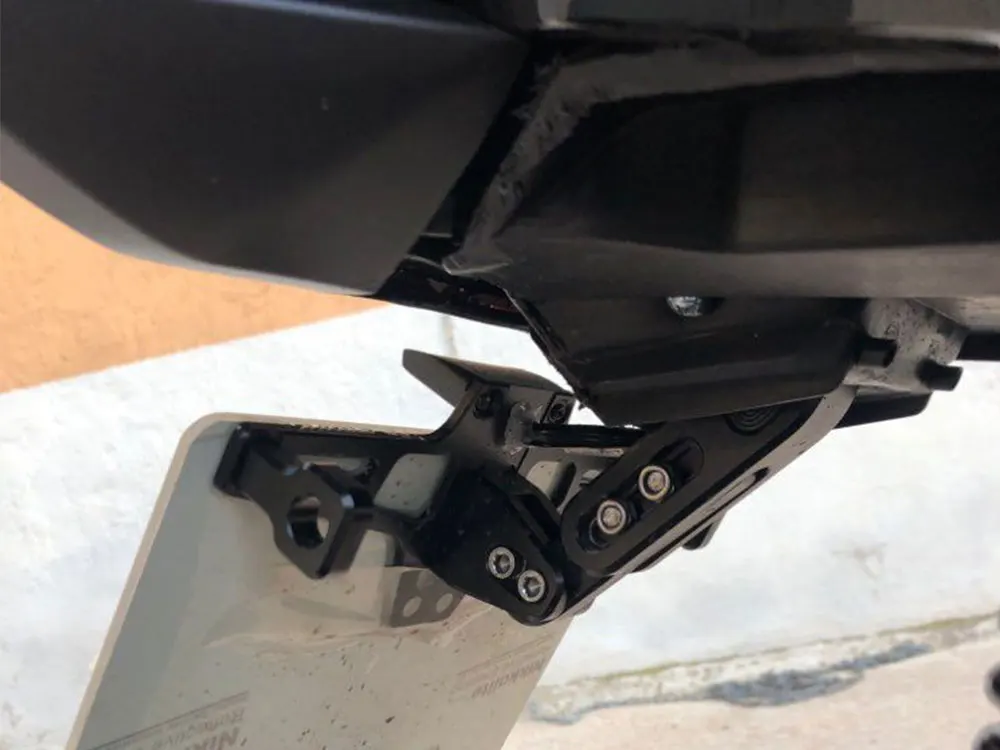 Для suzuki gsr 600 nmax 125 r15 v3 forza300 yamaha yzf r125 CNC Универсальный мото rcycle рамка номерного знака Мото Аксессуары